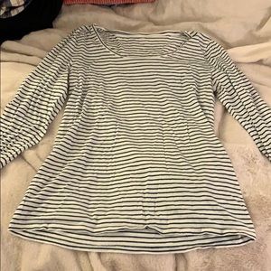 Blue and white striped shirt from Ann Taylor!